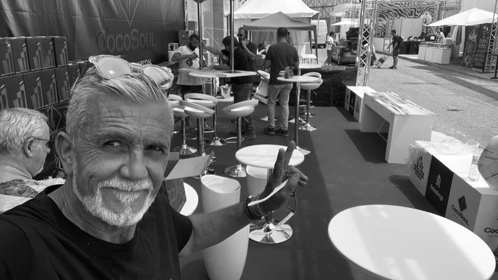 Rafa am CocoSoul-Stand